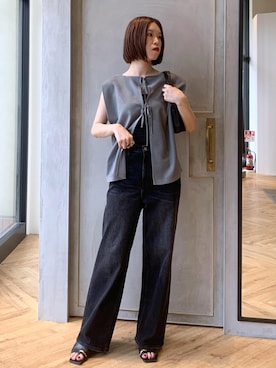 「アイテム（ハンドバッグ）」を使った、sugaさん（レディース・162cm・30代）の夏コーディネート