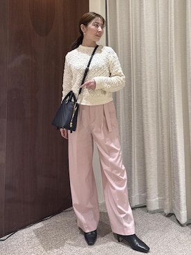 「ROPE'（ロペ）のアイテム」を使った、SEIKAさん（レディース・155cm）の冬コーディネート