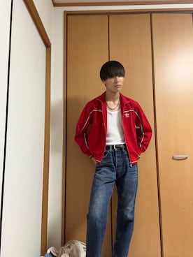 「adidas（アディダス）のアイテム（その他アウター）」を使った、barokkさん（メンズ・170cm）の秋コーディネート