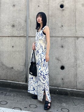 Risaさん（レディース・155cm）の春コーディネート