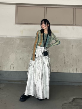 「beautiful people（ビューティフルピープル）のアイテム（財布/小物）」を使った、Risaさん（レディース・155cm）の秋コーディネート