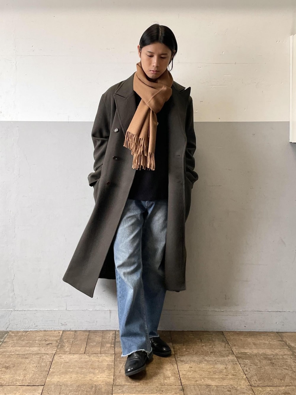 WILD LIFE TAILOR ADAM ET ROPE ステンカラーコート WILD LIFE TAILOR Adam et Rope'のステンカラーコートを使った