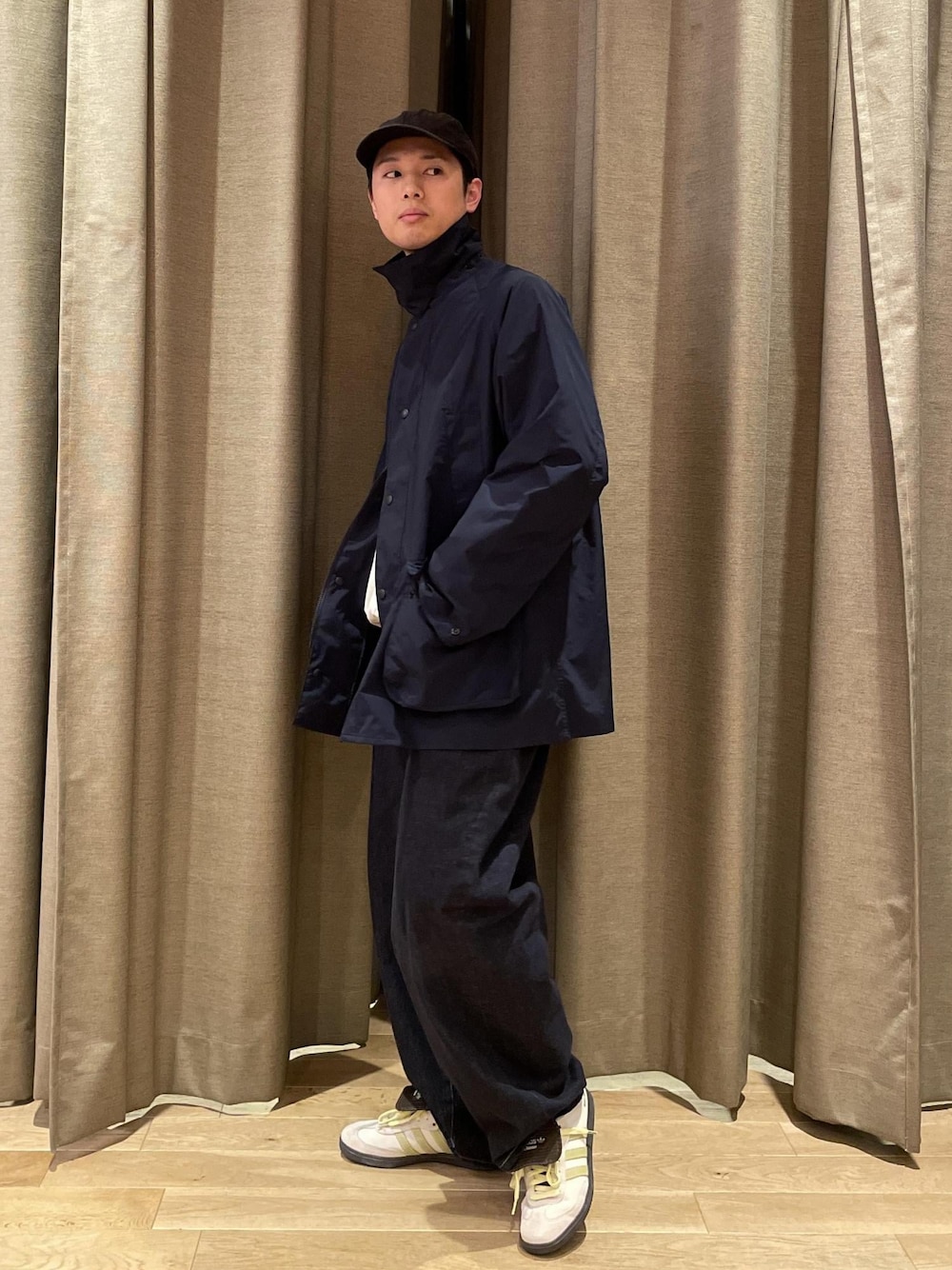 別注》【Barbour for TRAVELCOUTURE】EXCLUSIVE PACKABLE OVERSIZE