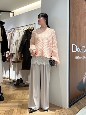 「アイテム（パンプス）」を使った、mikuさん（レディース・165cm）の冬コーディネート