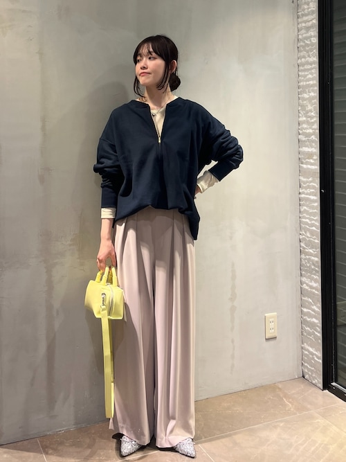 こっち @doudou_okochi企画】ハーフジップスウェット（Tシャツ  