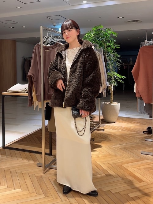 インフルエンサーOKOCHI企画】ボアブルゾン（その他アウター）｜DouDou