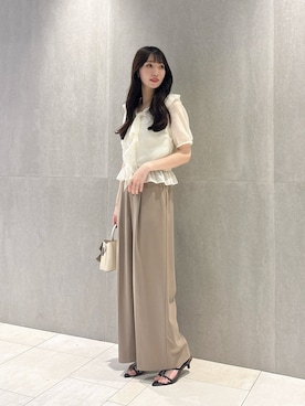 「PROPORTION BODY DRESSING（プロポーションボディドレッシング）のアイテム」を使った、chiemiさん（レディース・162cm）の秋コーディネート
