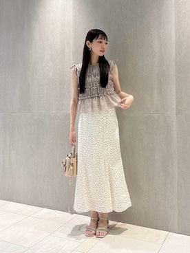 「PROPORTION BODY DRESSING（プロポーションボディドレッシング）のアイテム」を使った、chiemiさん（レディース・162cm）の夏コーディネート