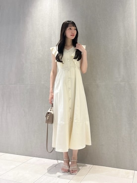 「PROPORTION BODY DRESSING（プロポーションボディドレッシング）のアイテム」を使った、chiemiさん（レディース・162cm）の夏コーディネート