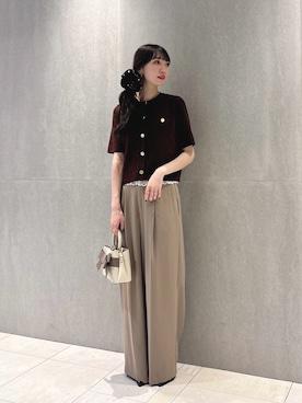 「PROPORTION BODY DRESSING（プロポーションボディドレッシング）のアイテム」を使った、chiemiさん（レディース・162cm）の秋コーディネート