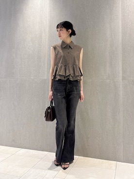 「PROPORTION BODY DRESSING（プロポーションボディドレッシング）のアイテム」を使った、chiemiさん（レディース・162cm）の夏コーディネート
