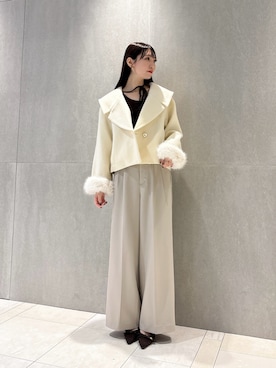 「PROPORTION BODY DRESSING（プロポーションボディドレッシング）のアイテム」を使った、chiemiさん（レディース・162cm）の秋コーディネート