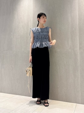 「PROPORTION BODY DRESSING（プロポーションボディドレッシング）のアイテム」を使った、chiemiさん（レディース・162cm）の夏コーディネート