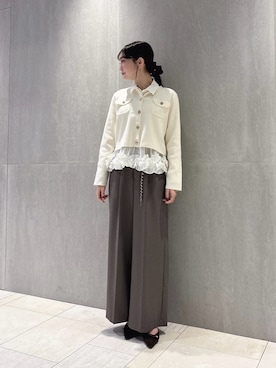「PROPORTION BODY DRESSING（プロポーションボディドレッシング）のアイテム」を使った、chiemiさん（レディース・162cm）の秋コーディネート