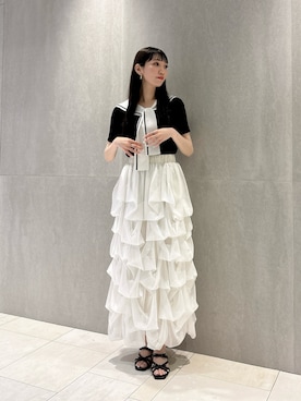 「PROPORTION BODY DRESSING（プロポーションボディドレッシング）のアイテム」を使った、chiemiさん（レディース・162cm）の夏コーディネート