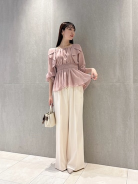 「PROPORTION BODY DRESSING（プロポーションボディドレッシング）のアイテム」を使った、chiemiさん（レディース・162cm）の秋コーディネート