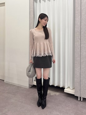 「PROPORTION BODY DRESSING（プロポーションボディドレッシング）のアイテム」を使った、chiemiさん（レディース・162cm）の秋コーディネート