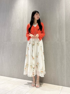 「PROPORTION BODY DRESSING（プロポーションボディドレッシング）のアイテム」を使った、chiemiさん（レディース・162cm）の夏コーディネート