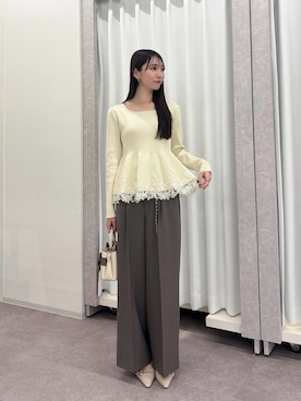 「PROPORTION BODY DRESSING（プロポーションボディドレッシング）のアイテム」を使った、chiemiさん（レディース・162cm）の秋コーディネート