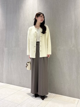 「PROPORTION BODY DRESSING（プロポーションボディドレッシング）のアイテム」を使った、chiemiさん（レディース・162cm）の秋コーディネート