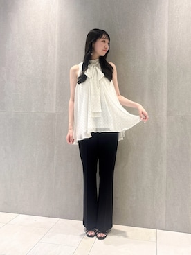 「EDIT COLOGNE（エディットコロン）のアイテム」を使った、chiemiさん（レディース・162cm）の夏コーディネート