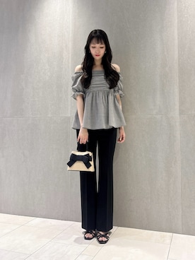 「PROPORTION BODY DRESSING（プロポーションボディドレッシング）のアイテム」を使った、chiemiさん（レディース・162cm）の夏コーディネート