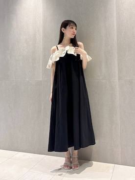 「EDIT COLOGNE（エディットコロン）のアイテム」を使った、chiemiさん（レディース・162cm）の夏コーディネート