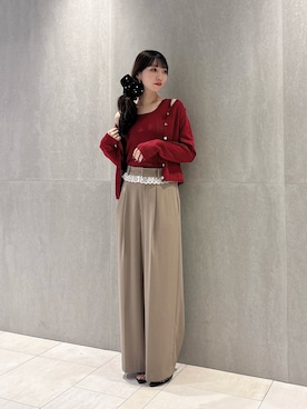 「PROPORTION BODY DRESSING（プロポーションボディドレッシング）のアイテム」を使った、chiemiさん（レディース・162cm）の秋コーディネート