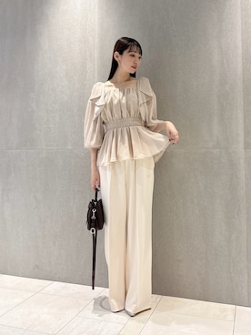 「PROPORTION BODY DRESSING（プロポーションボディドレッシング）のアイテム」を使った、chiemiさん（レディース・162cm）の秋コーディネート