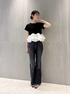 「PROPORTION BODY DRESSING（プロポーションボディドレッシング）のアイテム」を使った、chiemiさん（レディース・162cm）の夏コーディネート