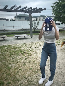 「H&M（エイチ・アンド・エム）のアイテム」を使った、NORIさん（レディース・158cm）の夏コーディネート