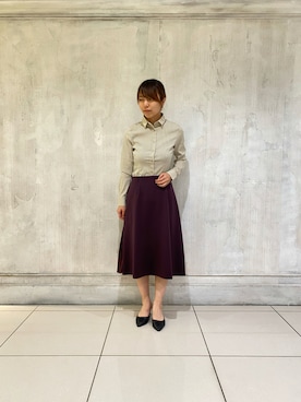 skさん（レディース・160cm）の秋コーディネート