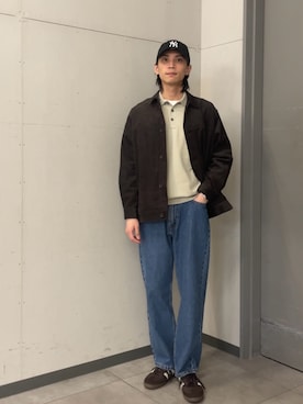 「アイテム（テーラードジャケット）」を使った、カズマさん（メンズ・174cm・20代）の秋コーディネート
