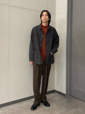 カズマさん（メンズ・174cm）の秋コーディネート