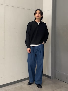 「アイテム（腕時計）」を使った、カズマさん（メンズ・174cm・20代）の秋コーディネート