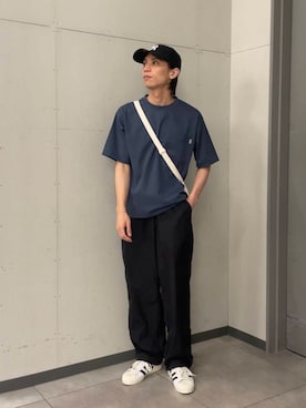 「帰省コーデ」｜kazumazuma04さん（メンズ・174cm）の夏コーディネート
