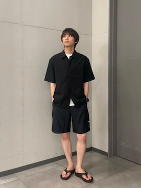 「URTECH」｜kazumazuma04さん（メンズ・174cm）の夏コーディネート