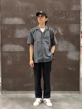「オフィスカジュアル」｜kazumazuma04さん（メンズ・174cm）の夏コーディネート