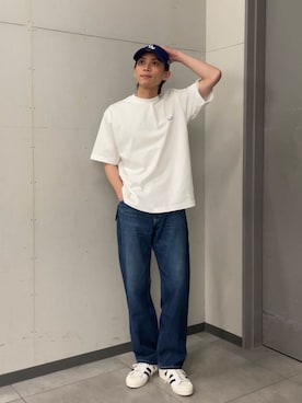 「ここでしか手に入らない別注アイテム」｜kazumazuma04さん（メンズ・174cm）の夏コーディネート