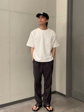 「帰省コーデ」｜kazumazuma04さん（メンズ・174cm）の夏コーディネート