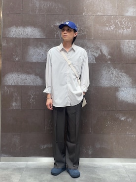 「アイテム（アナログ腕時計）」を使った、カズマさん（メンズ・174cm）の秋コーディネート