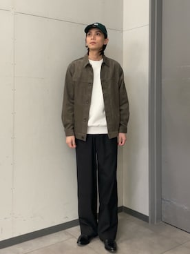 「イチ推しジャケットスタイル」｜カズマさん（メンズ・174cm）の秋コーディネート