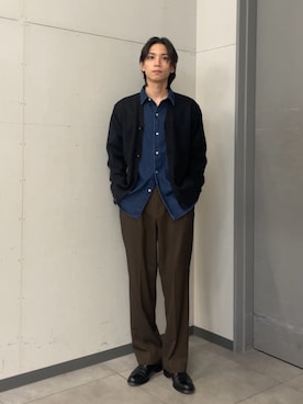 「URBAN RESEARCH DOORS（アーバンリサーチドアーズ）のアイテム」を使った、カズマさん（メンズ・174cm）の秋コーディネート