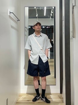 「Gramicci」｜kazumazuma04さん（メンズ・174cm）の夏コーディネート