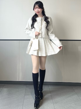 manakaさん（レディース・160cm）の冬コーディネート