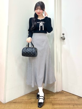 manakaさん（レディース・160cm）の冬コーディネート