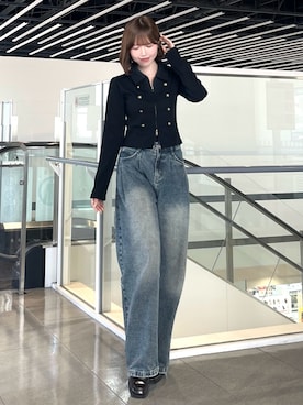 「INGNI（イング）のアイテム」を使った、manakaさん（レディース・160cm）の秋コーディネート