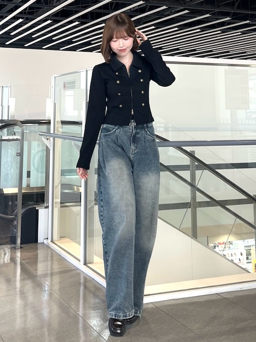 manakaさん（レディース・160cm）の秋コーディネート