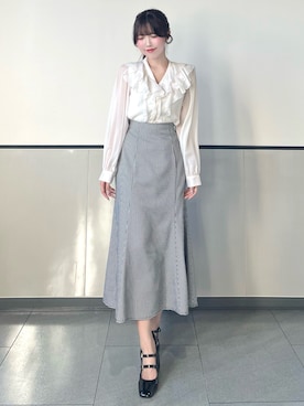 manakaさん（レディース・160cm）の春コーディネート