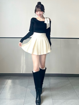 manakaさん（レディース・160cm）の春コーディネート